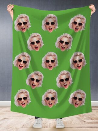 Gepersonaliseerde deken - Effen kleur