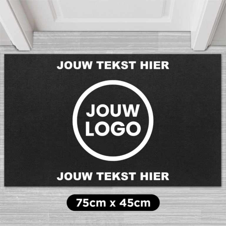 Gepersonaliseerde deurmat met je logo