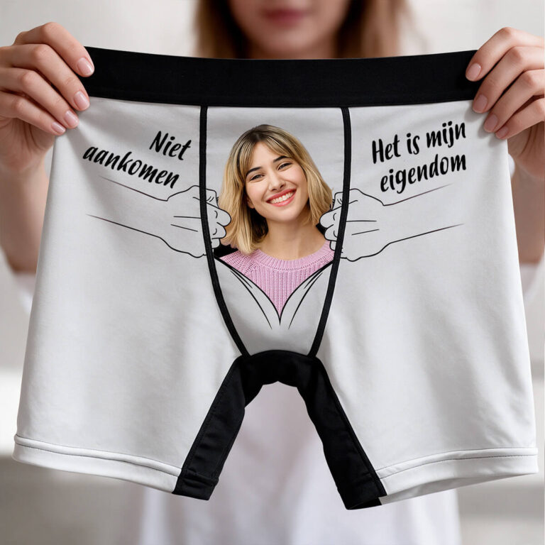 Gepersonaliseerde foto boxershorts (Het ultieme cadeau!)