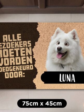 Gepersonaliseerde deurmat - Schattig huisdier