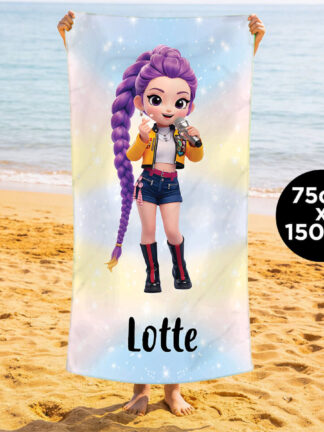 Gepersonaliseerde Strandhanddoek - Kleine ster